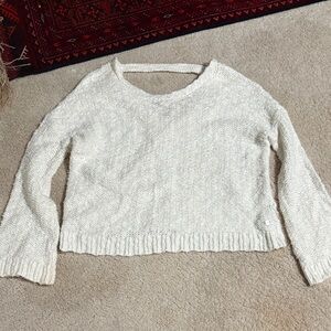 Roxy Cream Crew Neck Sweater